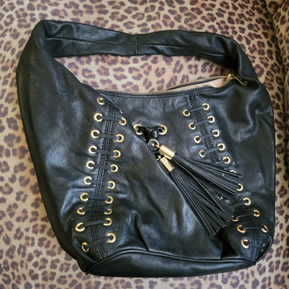 Black & gold MK Purse